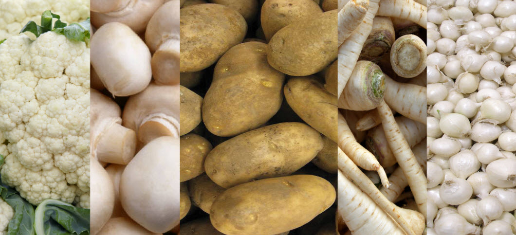 White Fruits And Vegetables