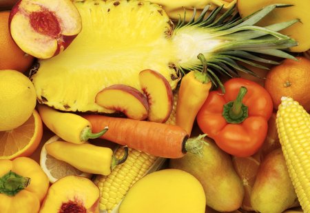Yellow Fruits And Vegetables