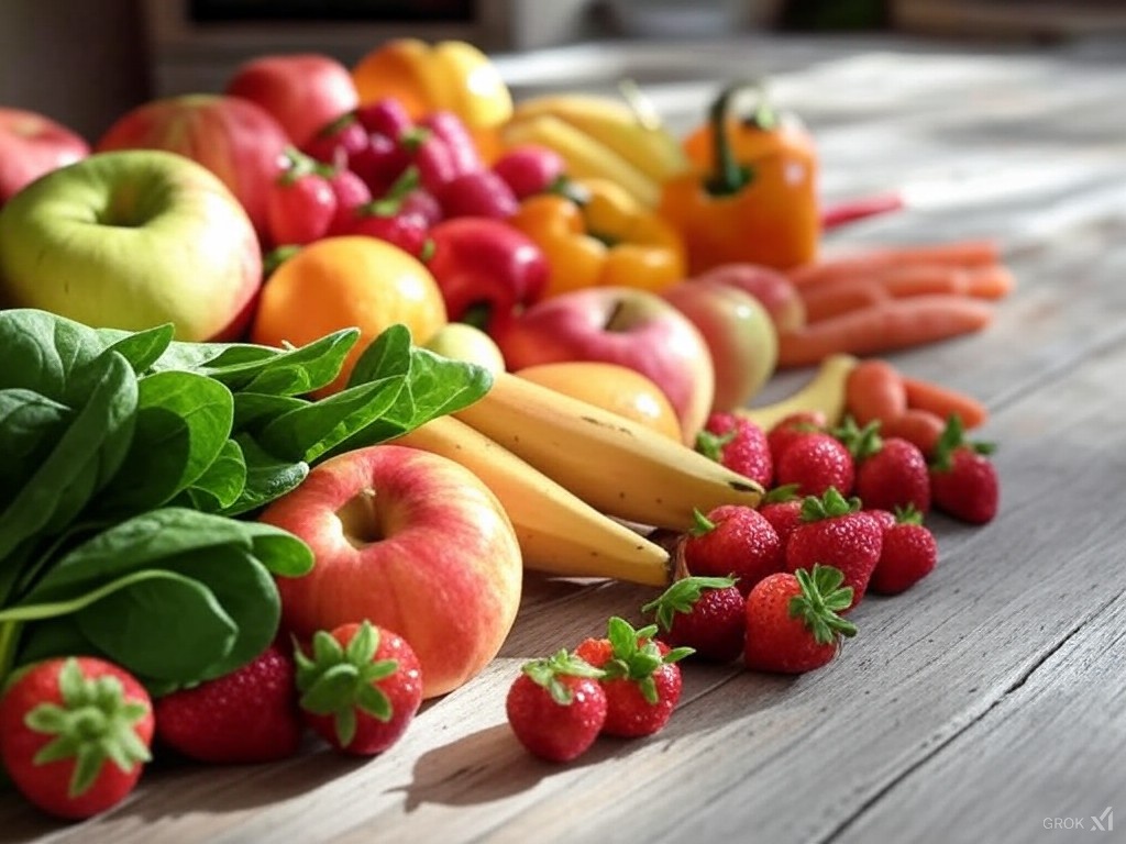 Top 7 Colored Foods with Their Benefits